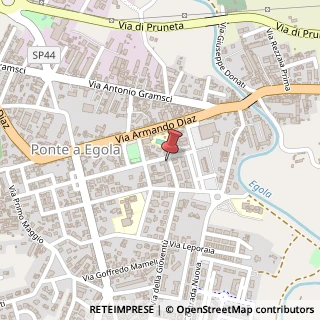 Mappa Via della Costituente, 19, 56024 San Miniato, Pisa (Toscana)