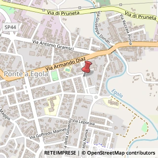 Mappa Piazza rossa guido 14, 56028 San Miniato, Pisa (Toscana)