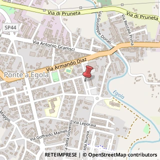 Mappa Piazza Guido Rossa, 17, 56024 San Miniato, Pisa (Toscana)