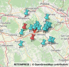 Mappa Piazza Guido Rossa, 56028 San Miniato PI, Italia (10.8165)