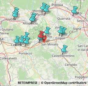 Mappa Piazza Guido Rossa, 56028 San Miniato PI, Italia (16.47235)