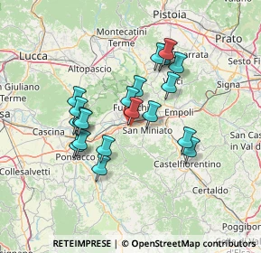 Mappa Piazza Guido Rossa, 56028 San Miniato PI, Italia (12.207)