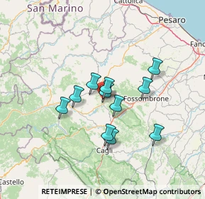 Mappa Via Ruggeri, 61033 Fermignano PU, Italia (10.64182)