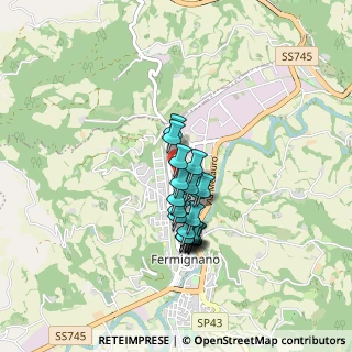 Mappa Via Ruggeri, 61033 Fermignano PU, Italia (0.6455)