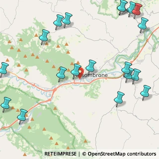 Mappa Via Umbria, 61034 Fossombrone PU, Italia (6.477)