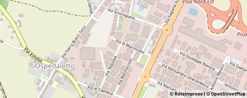 Mappa Pisa