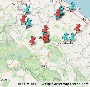 Mappa Via Giotto, 61033 Fermignano PU, Italia (16.235)