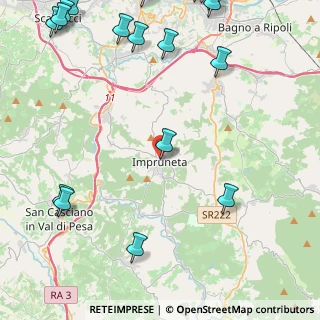 Mappa Via Cavalleggeri, 50023 Impruneta FI, Italia (7.2245)