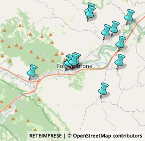 Mappa Via Bartolomeo da Fossombrone, 61034 Fossombrone PU, Italia (3.92308)