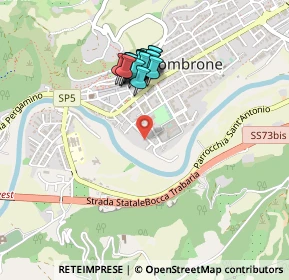 Mappa Via Bartolomeo da Fossombrone, 61034 Fossombrone PU, Italia (0.399)