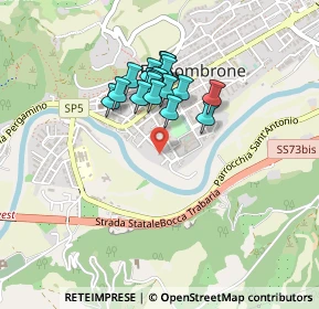Mappa Via Bartolomeo da Fossombrone, 61034 Fossombrone PU, Italia (0.3435)