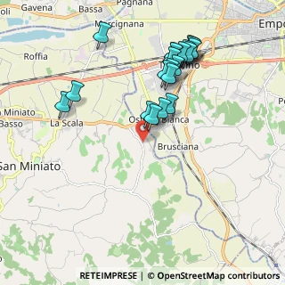 Mappa Ponte A Elsa, 56028 San Miniato PI, Italia (2.052)