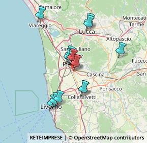 Mappa Via Francesco Squartini, 56121 Pisa PI, Italia (12.06933)