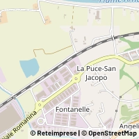 Mapa Montopoli in Val d'Arno