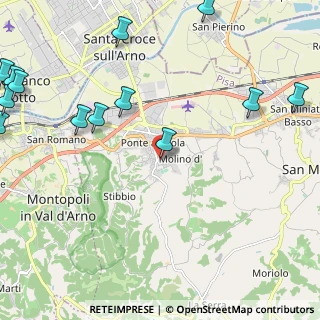Mappa Via Antonio Labriola, 56028 San Miniato PI, Italia (3.28385)