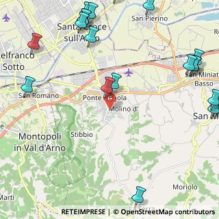 Mappa Via Antonio Labriola, 56028 San Miniato PI, Italia (3.363)