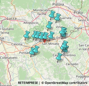 Mappa Via Antonio Labriola, 56028 San Miniato PI, Italia (11.38444)