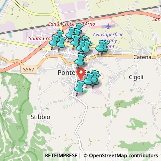 Mappa Via Antonio Labriola, 56028 San Miniato PI, Italia (0.7475)