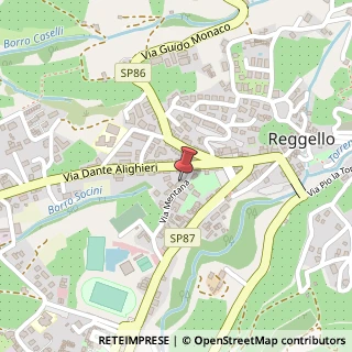 Mappa Via Mentana, 14, 50066 Reggello, Firenze (Toscana)