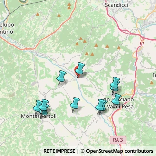 Mappa Via Pablo Picasso, 50026 San Casciano in Val di Pesa FI, Italia (4.52417)