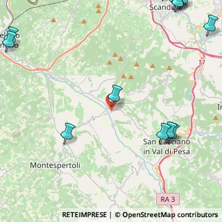 Mappa Via Pablo Picasso, 50026 San Casciano in Val di Pesa FI, Italia (7.41)