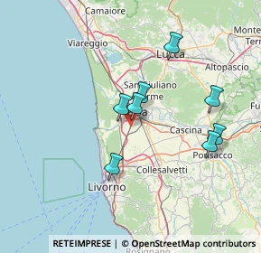 Mappa SS 1, 56121 Pisa PI, Italia (27.68)