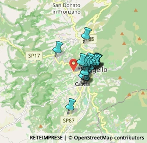 Mappa Via Alighieri Dante, 50066 Reggello FI, Italia (0.9685)