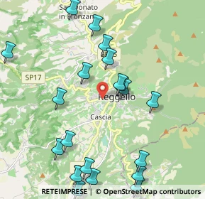 Mappa Via Dante Alighieri, 50066 Reggello FI, Italia (2.512)