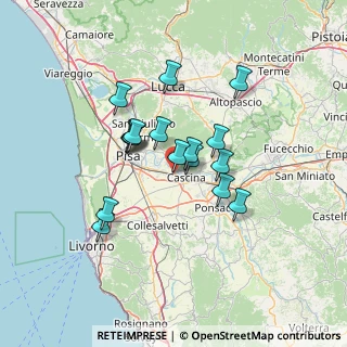 Mappa Italia, 56021 Cascina PI, Italia (11.06059)