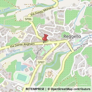 Mappa Via Mentana, 1, 50066 Reggello, Firenze (Toscana)