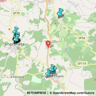 Mappa Località Petigliolo, 50022 Greve in Chianti FI, Italia (2.9895)