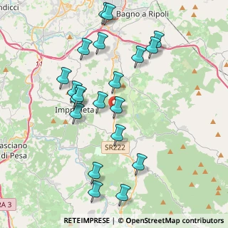 Mappa Località Petigliolo, 50022 Greve in Chianti FI, Italia (4.3235)