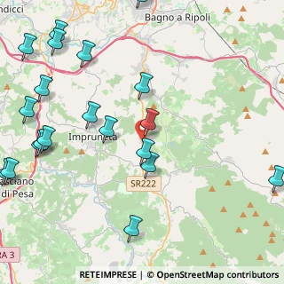 Mappa Località Petigliolo, 50022 Greve in Chianti FI, Italia (5.9365)