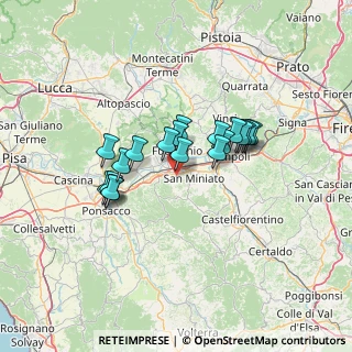 Mappa Via San Giovanni Battista, 56028 San Miniato PI, Italia (10.71947)