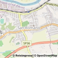 Map Montopoli in Val d'Arno