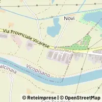 Mapa Vicopisano