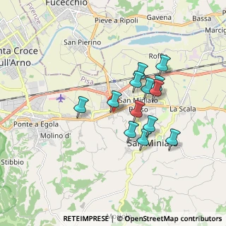 Mappa SS67, 56028 San Miniato PI, Italia (1.48615)