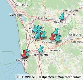 Mappa Via Alberto Profeti, 56023 Cascina PI, Italia (12.275)