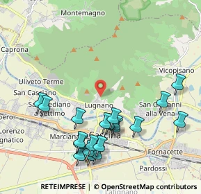 Mappa Str. Vicinale delle Sasse, 56010 Vicopisano PI, Italia (2.3165)