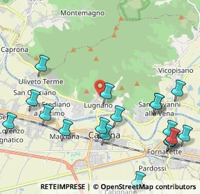 Mappa Str. Vicinale delle Sasse, 56010 Vicopisano PI, Italia (2.70944)