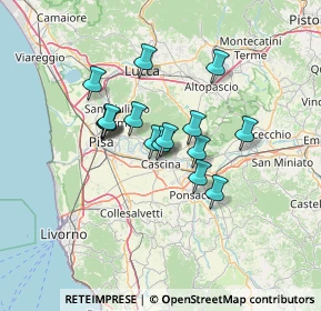 Mappa Str. Vicinale delle Sasse, 56010 Vicopisano PI, Italia (10.24938)