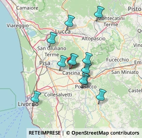 Mappa Str. Vicinale delle Sasse, 56010 Vicopisano PI, Italia (11.55583)