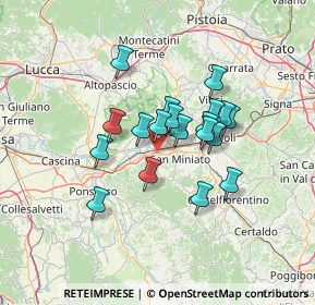 Mappa Via Eugenio Curiel, 56028 San Miniato PI, Italia (10.42105)