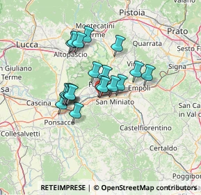 Mappa Via Eugenio Curiel, 56028 San Miniato PI, Italia (10.34)