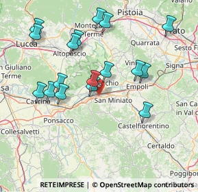 Mappa Via Eugenio Curiel, 56028 San Miniato PI, Italia (16.18353)