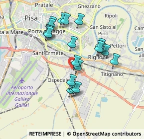 Mappa Via di Sterpulino, 56121 Pisa PI, Italia (1.7195)
