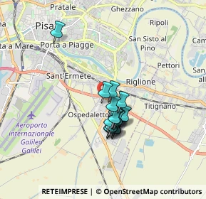 Mappa Via di Sterpulino, 56121 Pisa PI, Italia (1.28556)