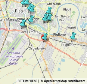 Mappa Via di Sterpulino, 56121 Pisa PI, Italia (2.31538)