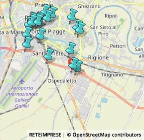 Mappa Via di Sterpulino, 56121 Pisa PI, Italia (2.4095)