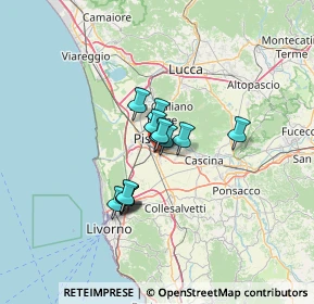 Mappa Via di Sterpulino, 56121 Pisa PI, Italia (8.55538)